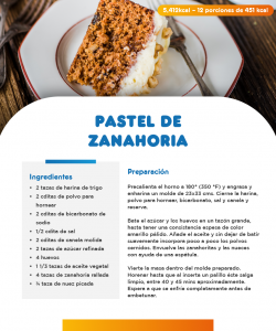 Pastel de zanahoria